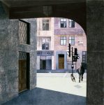 A painting from the London Wall and Gates series