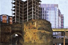 A painting from the London Wall and Gates series